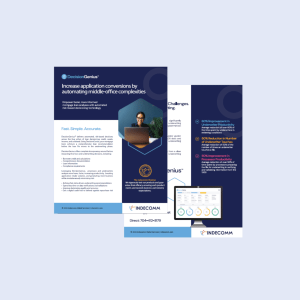 DecisionGenius brochure