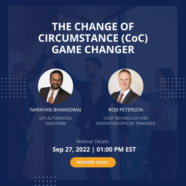 Register for the Change of Circumstance Webinar