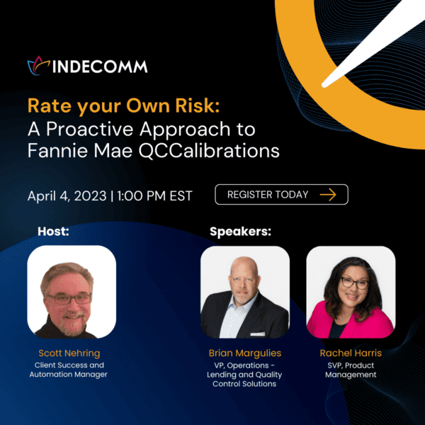 Rate your own risk A proactive approach to Fannie Ma QC Calibrations