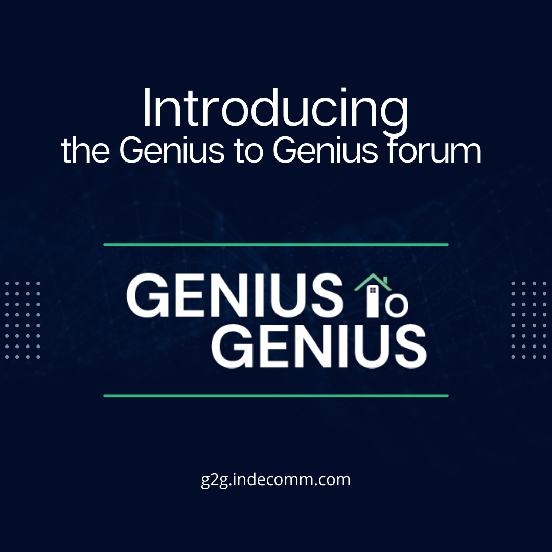 Introducing Genius to Genius forum for mortgage automation