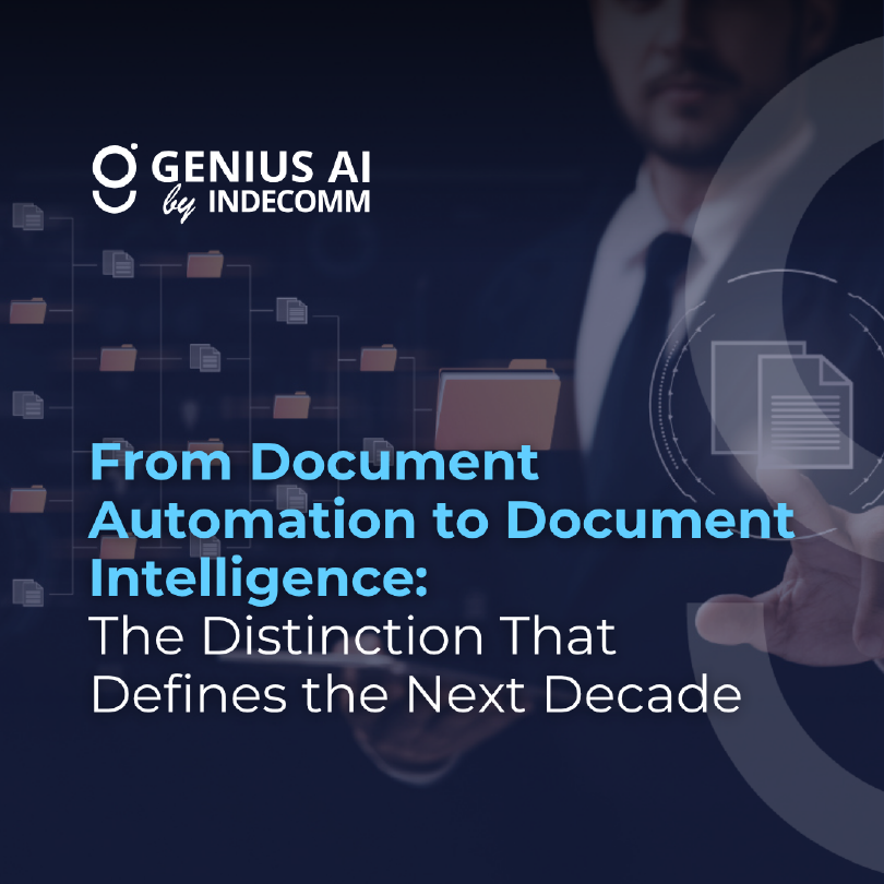 From document automation to document intelligence: The distinction that defines the next decade.